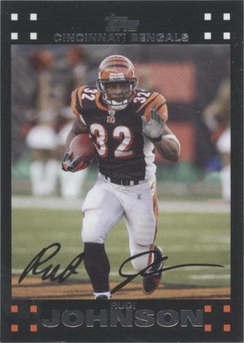 2007 Topps Rudi Johnson #60