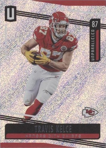 2019 Panini Unparalleled Travis Kelce #85