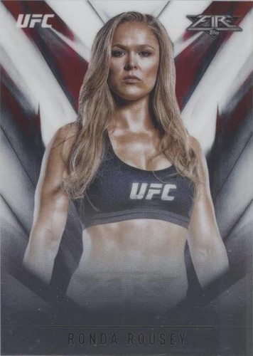 2017 Topps Chrome UFC - Ronda Rousey #UF-RR