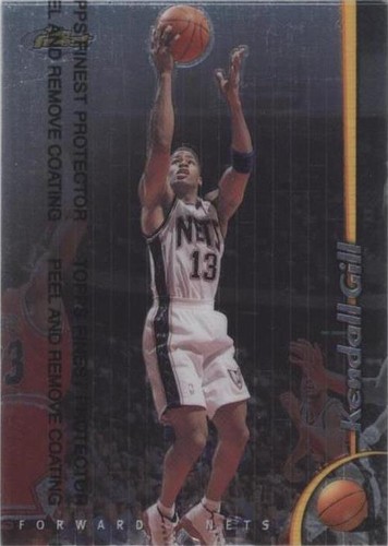 1998-99 Topps Finest - Kendall Gill #41
