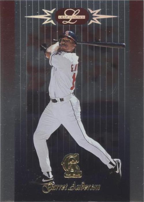 Leaf Limited 1996 - Garret Anderson #40