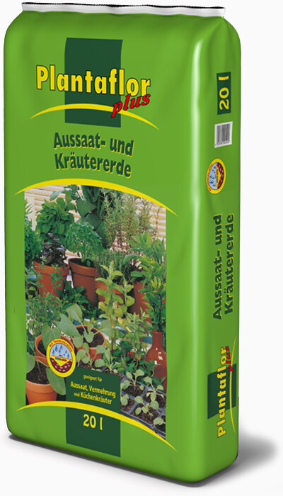 Plantaflor Aussaaterde Kräutererde Anzuchterde Blumenerde Anzucht Aussaat