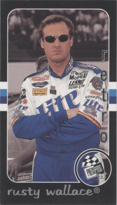 1999 Press Pass - Rusty Wallace #104