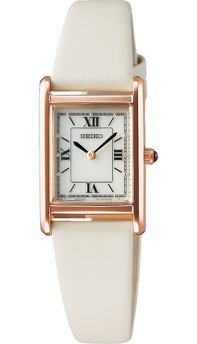 Pre-owned Seiko Selection Women's Watch Solar Leather Belt White Stpr076 Nano・universe