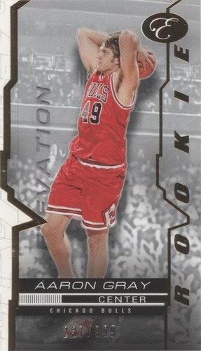 2007-08 Bowman Elevation - Aaron Gray #62