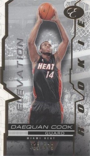 2007-08 Bowman Elevation - Daequan Cook #60