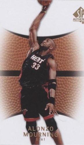 2007-08 SP Authentic - Alonzo Mourning #63