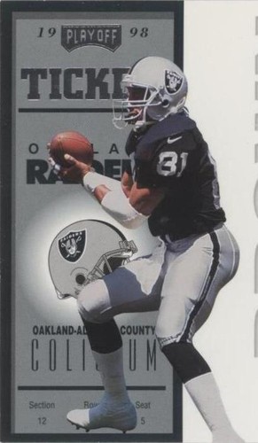 1998 Playoff Contenders Tim Brown #55