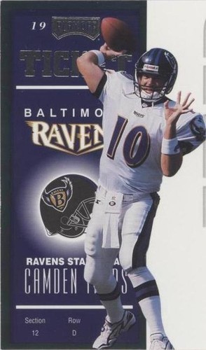 1998 Playoff Contenders Eric Zeier #7