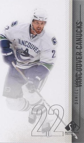 2010-11 SP Authentic - Daniel Sedin #23