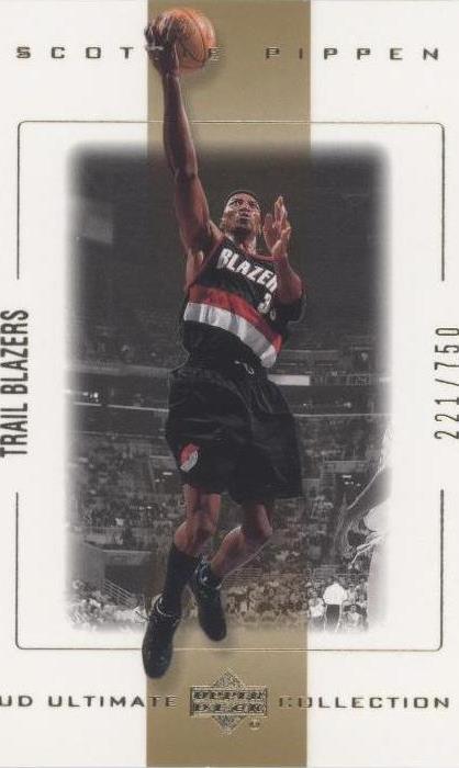 2000-01 UD Ultimate Collection - Scottie Pippen #45