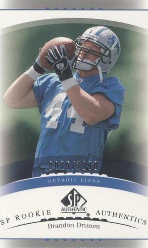 2003 SP Authentic Brandon Drumm #174