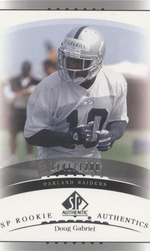 2003 SP Authentic Doug Gabriel #185