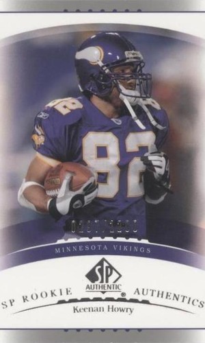 2003 SP Authentic Keenan Howry #190