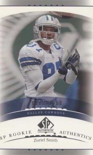 2003 SP Authentic Zuriel Smith #189