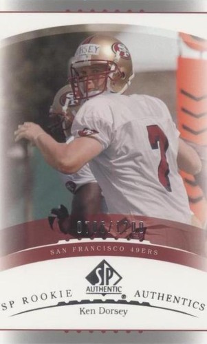 2003 SP Authentic Ken Dorsey #152