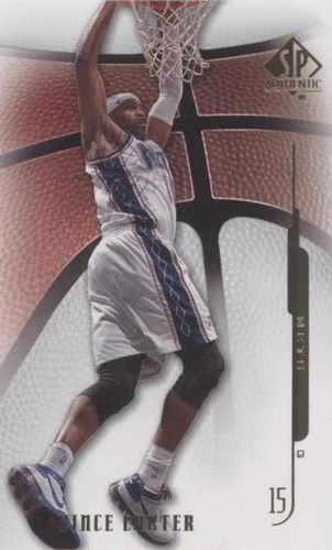 2008-09 SP Authentic - Vince Carter #30