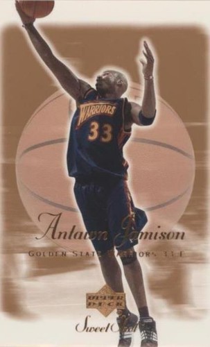 2001-02 Upper Deck Sweet Shot - Antawn Jamison #25