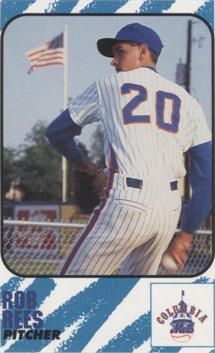 1991 Play II Columbia Mets - Rob Rees #8