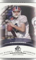 2003 SP Authentic Jason Johnson #153