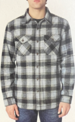 Flannel thermal hotsell jacket