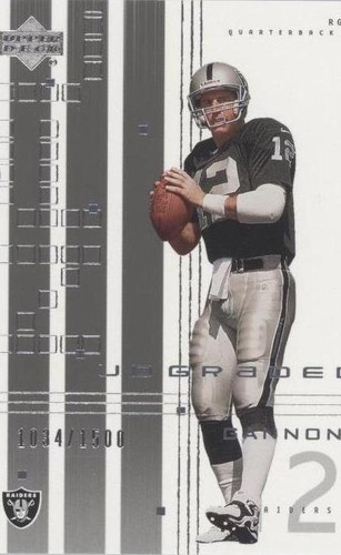 2000 UD Graded Rich Gannon #61