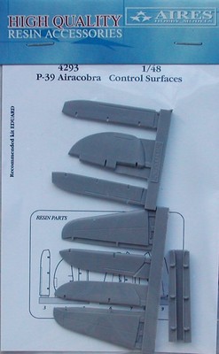 Aires 1/48 P-39 Airacobra Control Surfaces for Eduard kit 4293