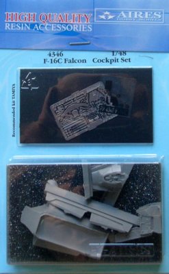 Aires 1/48 F-16C cockpit set for Tamiya kit 4346