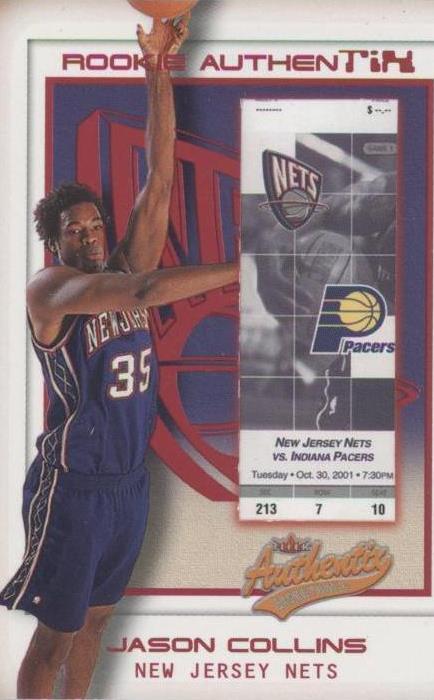 2001-02 Fleer Authentix - Jason Collins #102