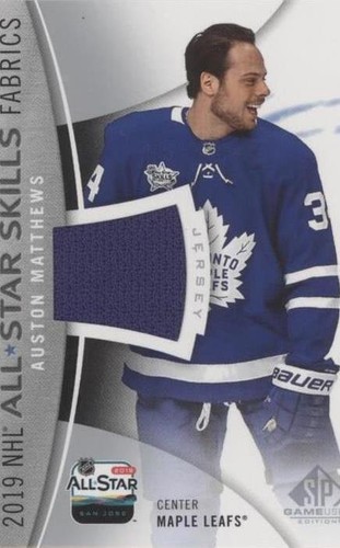 2019-20 Upper Deck SP Game Used - Auston Matthews #AS-AM