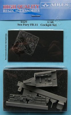 Aires 1/48 Sea Fury FB.11 Cockpit Set for Trumpeter kit 4429