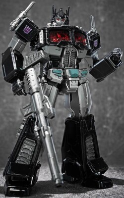 Threezero Transformers 18cm MDLX Nemesis Prime Dark Mirror Action Figure