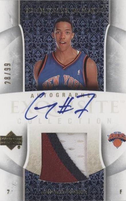 2005-06 Upper Deck Exquisite Collection - Channing Frye #48-AP