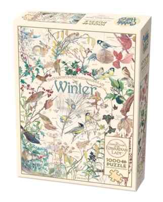 Winter Country Diary 1000 Piece Jigsaw Puzzle Cobble Hill New