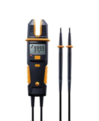 Testo 0590 7552 755-2 Current/Voltage Meter w/200 A AC 1000 V AC/DC & Continuity