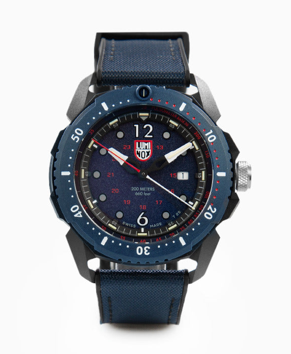 Pre-owned Luminox Ice Sar Artic Sapphire Crystal Blue Dial Men's Watch Xl.1053