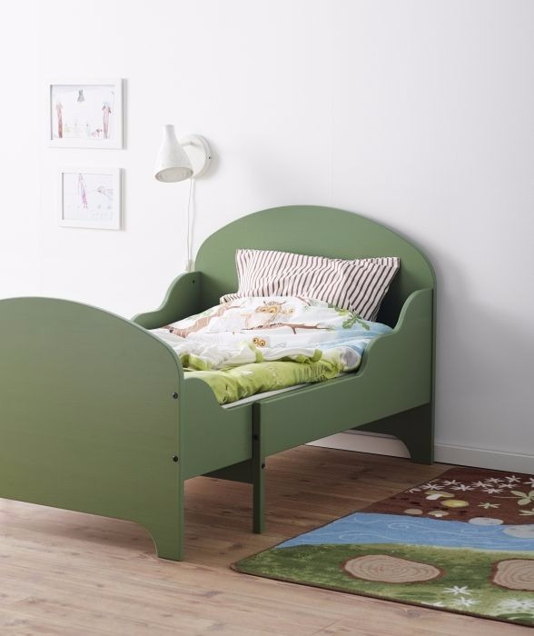 iKEA Trogen KIDS Extendable Bed, Slatted Base, Mattress ...