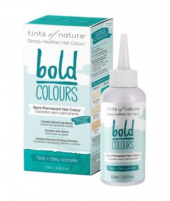 Tints of Nature Bold Teal, жидкость, 2,46 унции