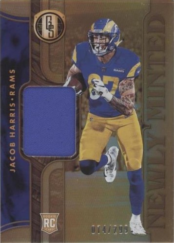 2021 Panini Gold Standard Jacob Harris #NMM-JH