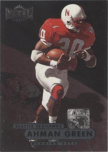 1998 Metal Universe Ahman Green #188