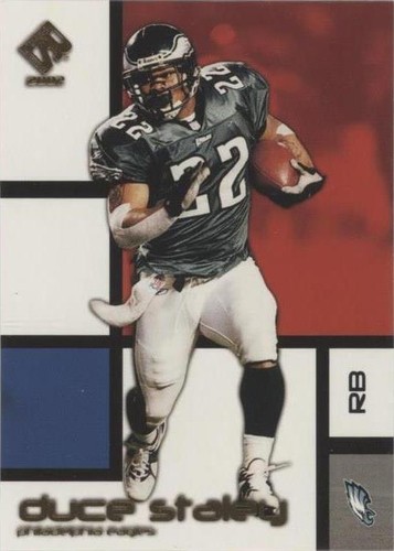 2002 Pacific Private Stock Reserve Duce Staley #74