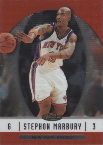 2006-07 Topps Finest - Stephon Marbury #27