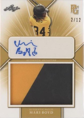 2021 Leaf Perfect Game National Showcase - Mari Boyd #PA-MB1