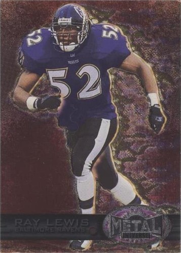1997 Skybox Metal Universe Ray Lewis #44