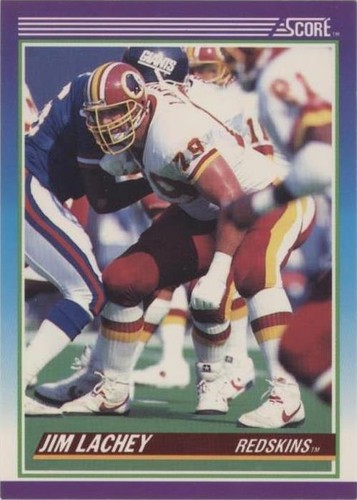 1990 Score Jim Lachey #202