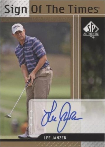 2012 SP Authentic - Lee Janzen #ST-LJ