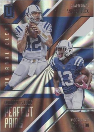 2016 Panini Unparalleled Andrew Luck T.Y. Hilton #PP-17