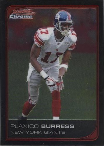 2006 Bowman Chrome Plaxico Burress #111