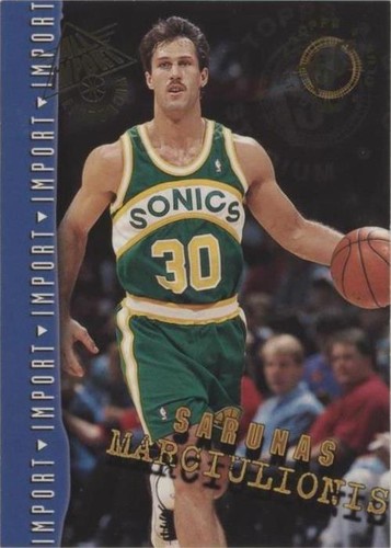 1994-95 Topps Stadium Club - Sarunas Marciulionis #304