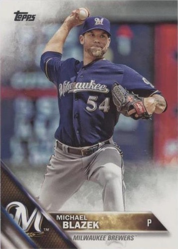 2016 Topps - Michael Blazek #380